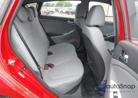 2012 Hyundai Accent Se из США, поврежденный, VIN KMHCU5AE6CU011537